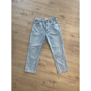 Hidden cropped high rise jeans size 29
